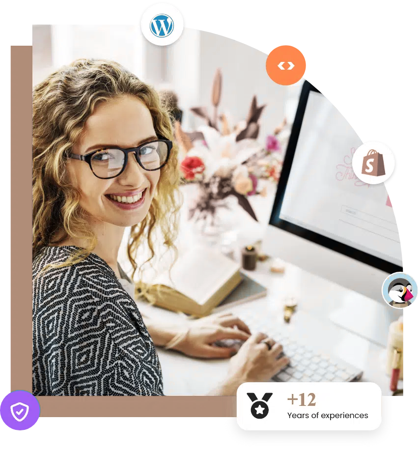 Visuel illustrant les différents packs proposés par l’agence Sarelite Web pour la création de sites et le référencement SEO